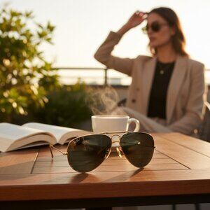 Ray-Ban USA Vintage 80’s Baush & Lomb Outdoorsman Aviator Sunglasses